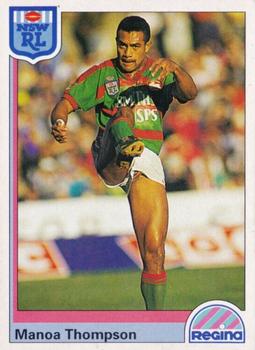 1992 Regina NSW Rugby League #31 Manoa Thompson Front